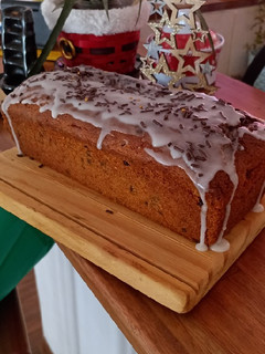 Una foto de Budín inglés con chispas de chocolate