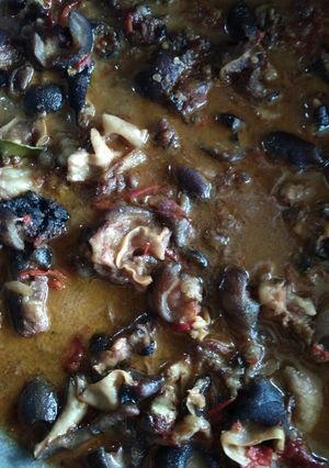 Foto resep Kepala kambing mercon