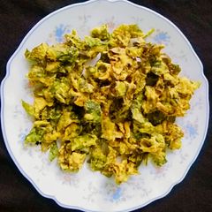 A picture of Spinach pakoda.