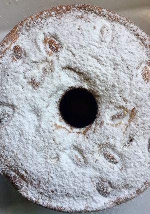 Una foto de Budín de manzana y almendras 🥧✨