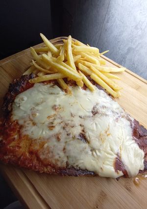 Una foto de 🍕Matambre de carne a la pizza, SÚPER TIERNO!