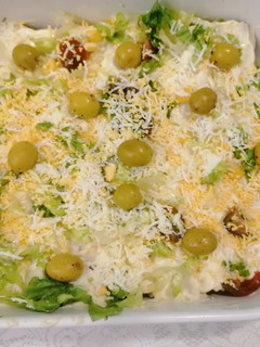 Una foto de 328. Canelones fríos de no Atún vegetarianos
