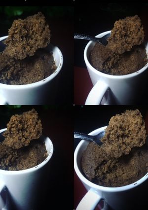 A picture of Nutella mug cake.