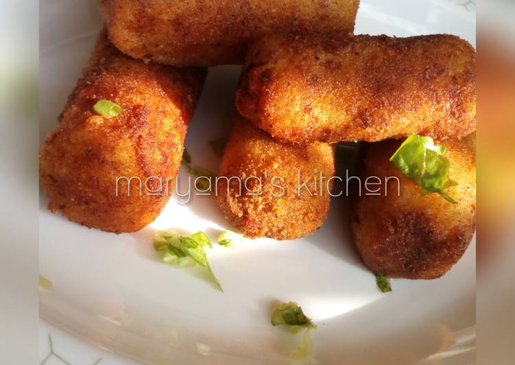 Simple Way to Prepare Speedy Potatoe croquette