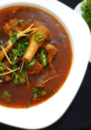 A picture of Mutton Nihari.