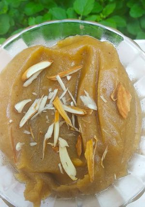 A picture of Aata sheera.
