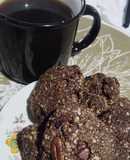 Galletitas de avena, cacao y coco