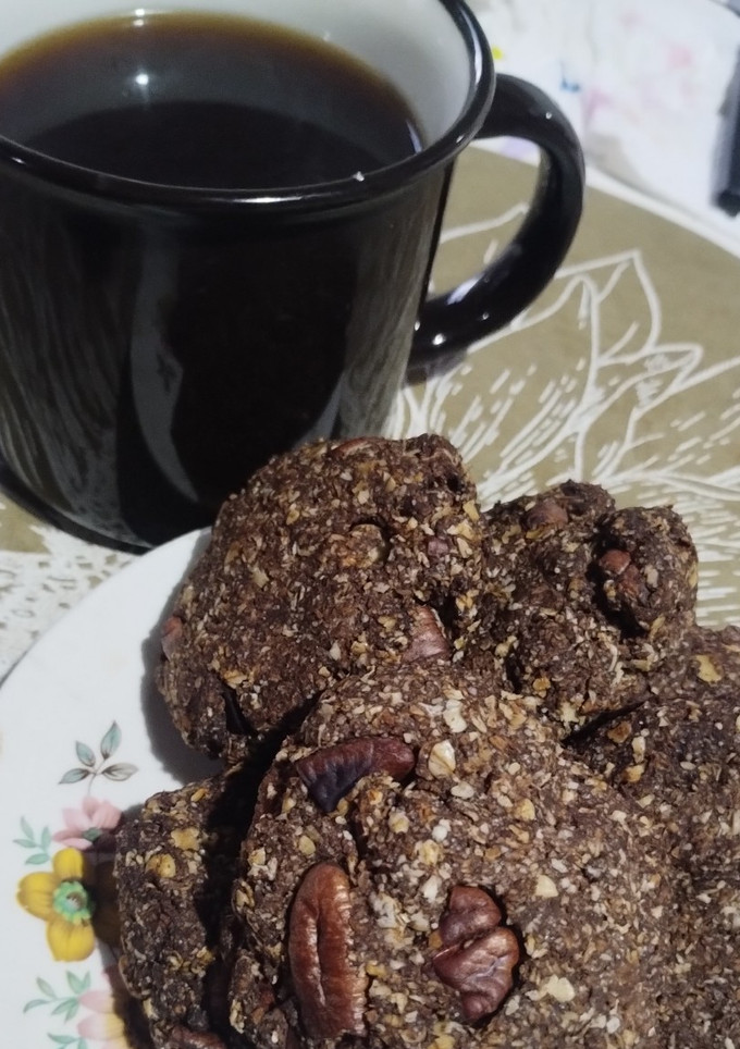 Una foto de Galletitas de avena, cacao y coco