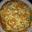 Pizza con verduras