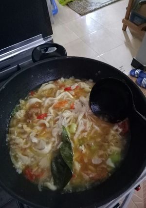 Foto resep Jamur tiram oseng kuah simple masaknya