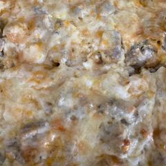 A picture of Tricia’s Breakfast Casserole.