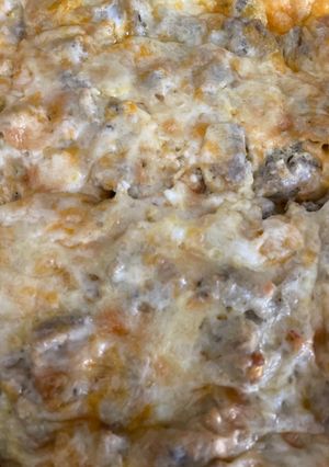 A picture of Tricia’s Breakfast Casserole.