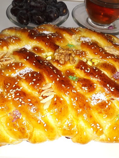 عکسی از دستور نان رمضان تبریز