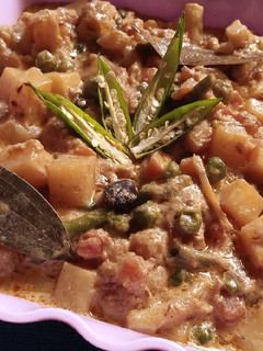 A picture of Vegetables Qorma.