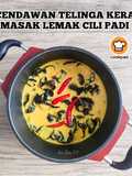 Cendawan Telinga Kera Masak Lemak Cili Padi