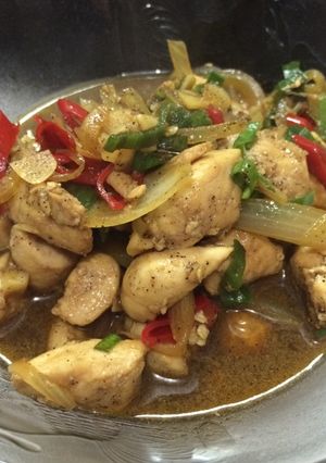 Foto resep Ayam kecap lada hitam
