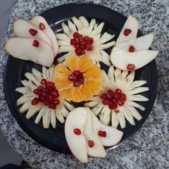 A picture of A plate of health.