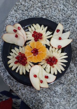 A picture of A plate of health.