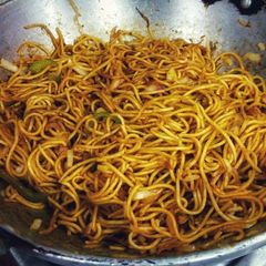 A picture of Vegetable Chowmein.