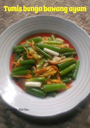 Foto resep Tumis bunga bawang ayam