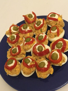 Una foto de Huevos rellenos en 15 minutos
