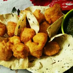 A picture of Moong dal vada with moong dal wrap.