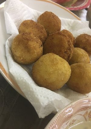 صورة لوصفة كرات بطاطس 🥔🥔