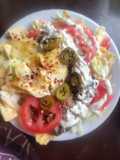 Layered Crescent Salad (hot+cold salad)