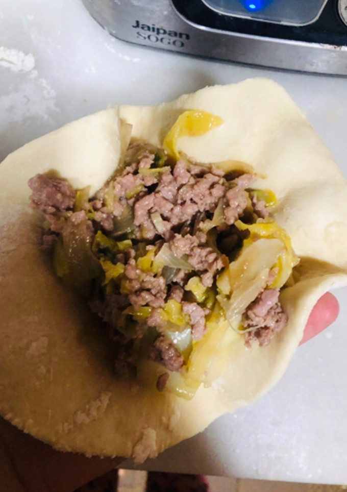 Una foto de Relleno para el pan baozi