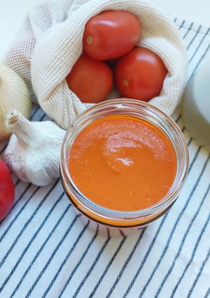 Una foto de Salsa de tomate