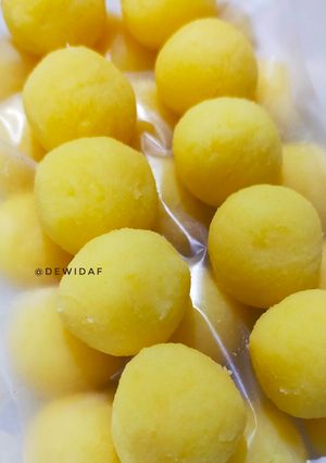 Foto resep Isian Onde onde (kacang hijau kupas)