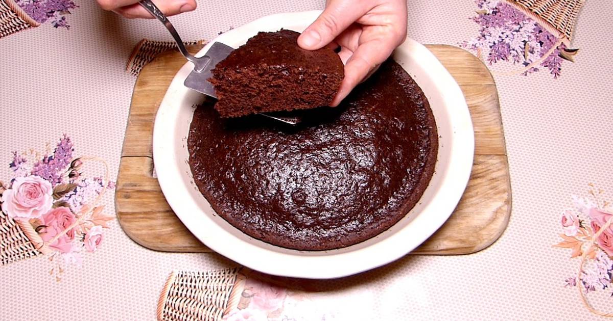 Простой шоколадный пирог