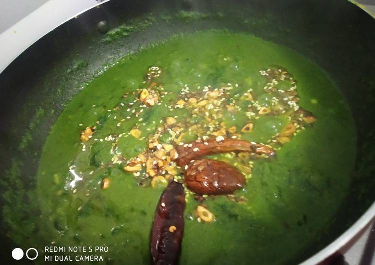 Easiest Way to Prepare Any-night-of-the-week Lasooni_palak