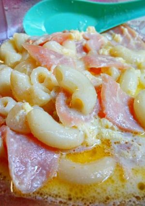 Foto resep Stoof Macaroni with Chicken Sausage
