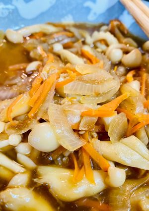 幼兒食譜：醬炒菇菇 的食譜成品照片