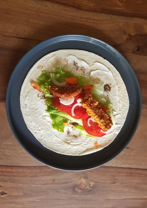 Une photo de Wrap végé