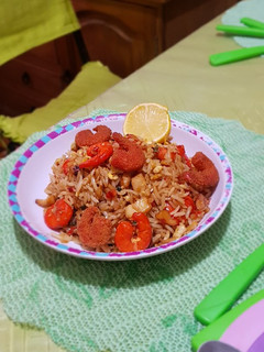 Una foto de Arroz chaufa marino