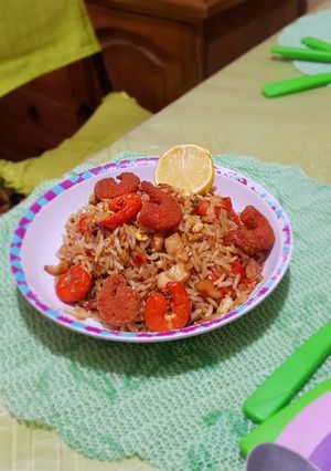 Una foto de Arroz chaufa marino