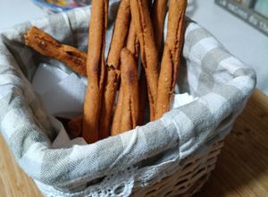 Foto di Grissini di lenticchie rosse e castagne