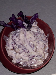 عکسی از دستور سالاد کلم برگ