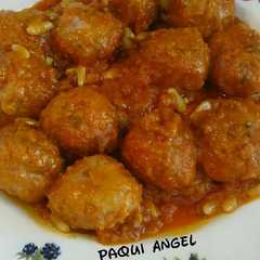 Una foto de Albóndigas en salsa