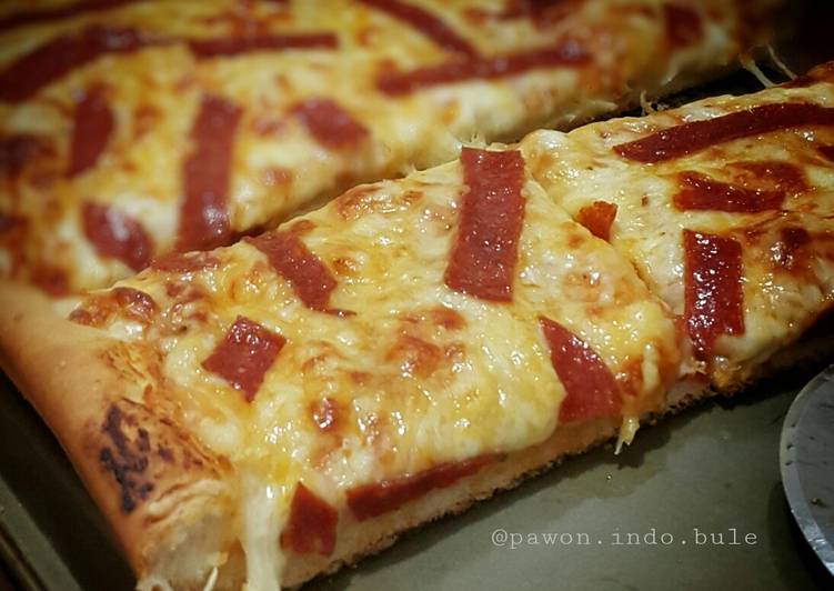 Recipe of Speedy Pepperoni Pizza