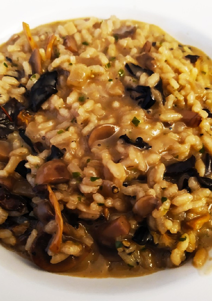 Una foto de Risotto de setas