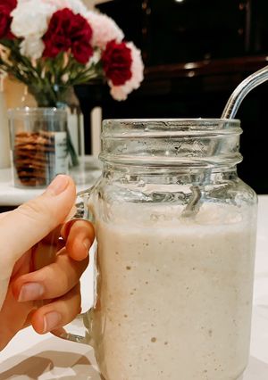 Hình của món Bữa sáng 2: Apple banana smoothie (healthy-diet-eatclean).