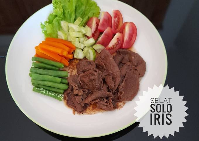 Anti Ribet, Memasak Selat Solo Iris Farah Quinn