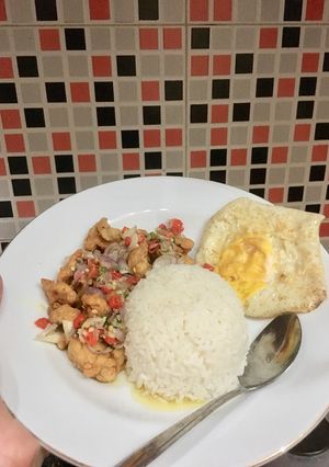 Foto resep Ayam Tepung Sambal Matah Enak & Gampang