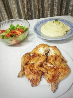 Foto de Frango assado no forno