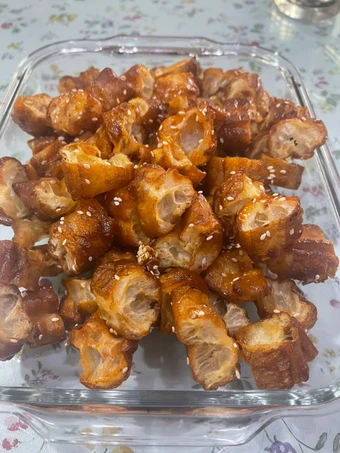 Cara Gampang Menyiapkan Resep Cakue goreng saos madu wijen (crunchy) yang Uenak Anti Ribet, Menggugah Selera