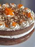 Torta de zanahoria nuez