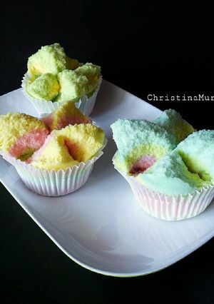 Foto resep Bolu kukus mekar (anti mingkem)